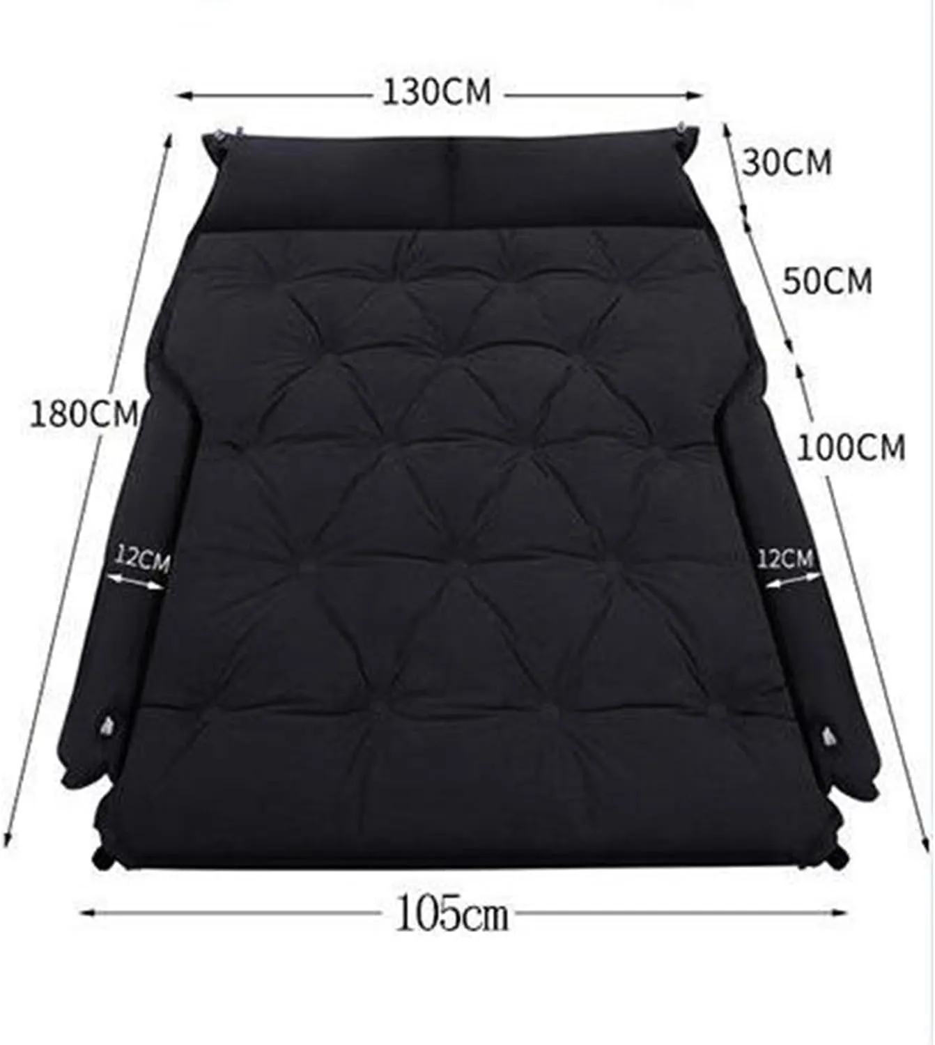 GHUNT Car Air Mattress for Subaru Forester SK SJ SH SG SF 5/4/3/2.Gen 2003-2020 2021 2022 2023 2024 2025, Inflatable Air Mattress Thick Air Bed Travel Camping Outdoor Activities,E, normal