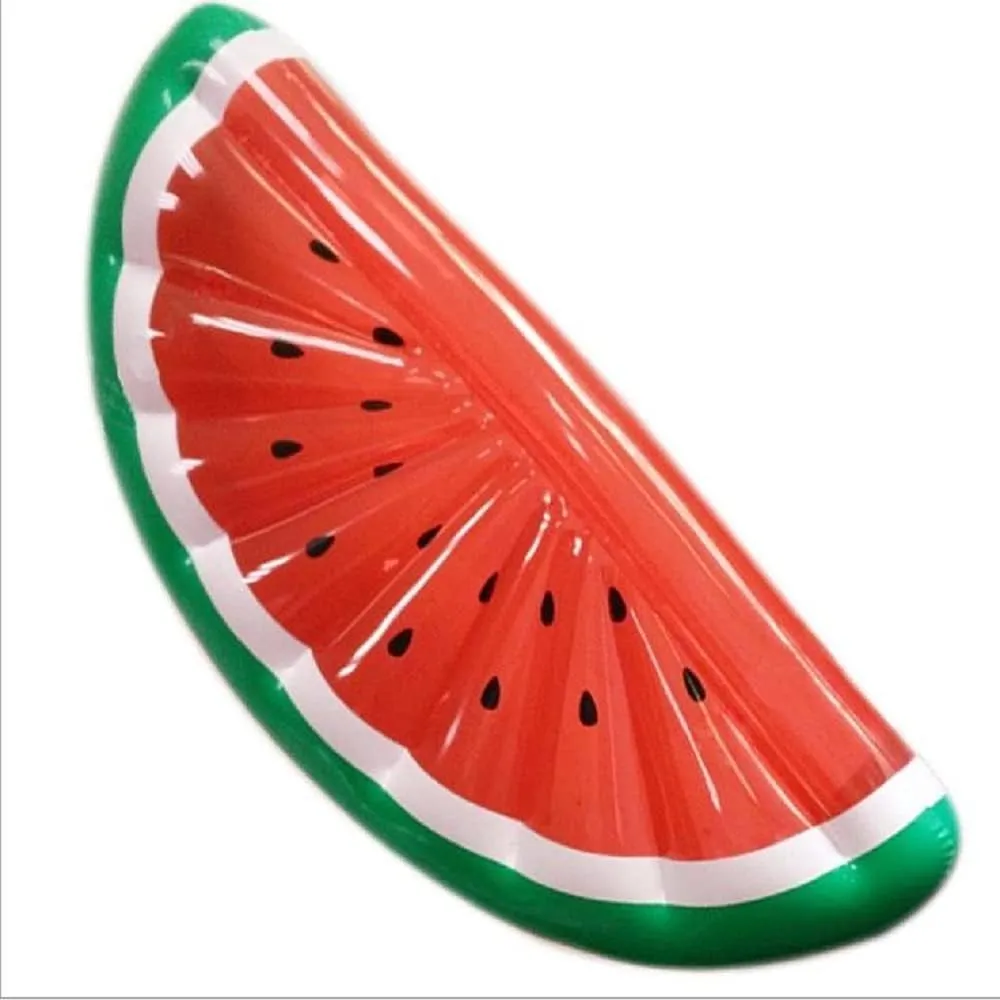 Giant Pool Float Mattress Water Toys Watermelon Pineapple Cactus Inflatable Beach Swimming Ring Lounge Fruit Floatie Air Mattress