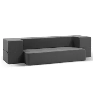 Giselle Bedding Folding Foam Mattress Portable Sofa Bed Lounger Chair Ottoman