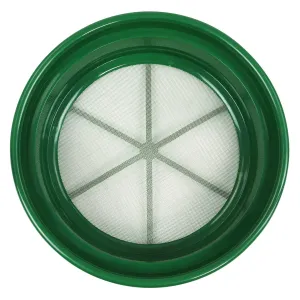 Green Plastic 13-1/4" Gold Sifting Pan Classifier 1/20 Mesh Size