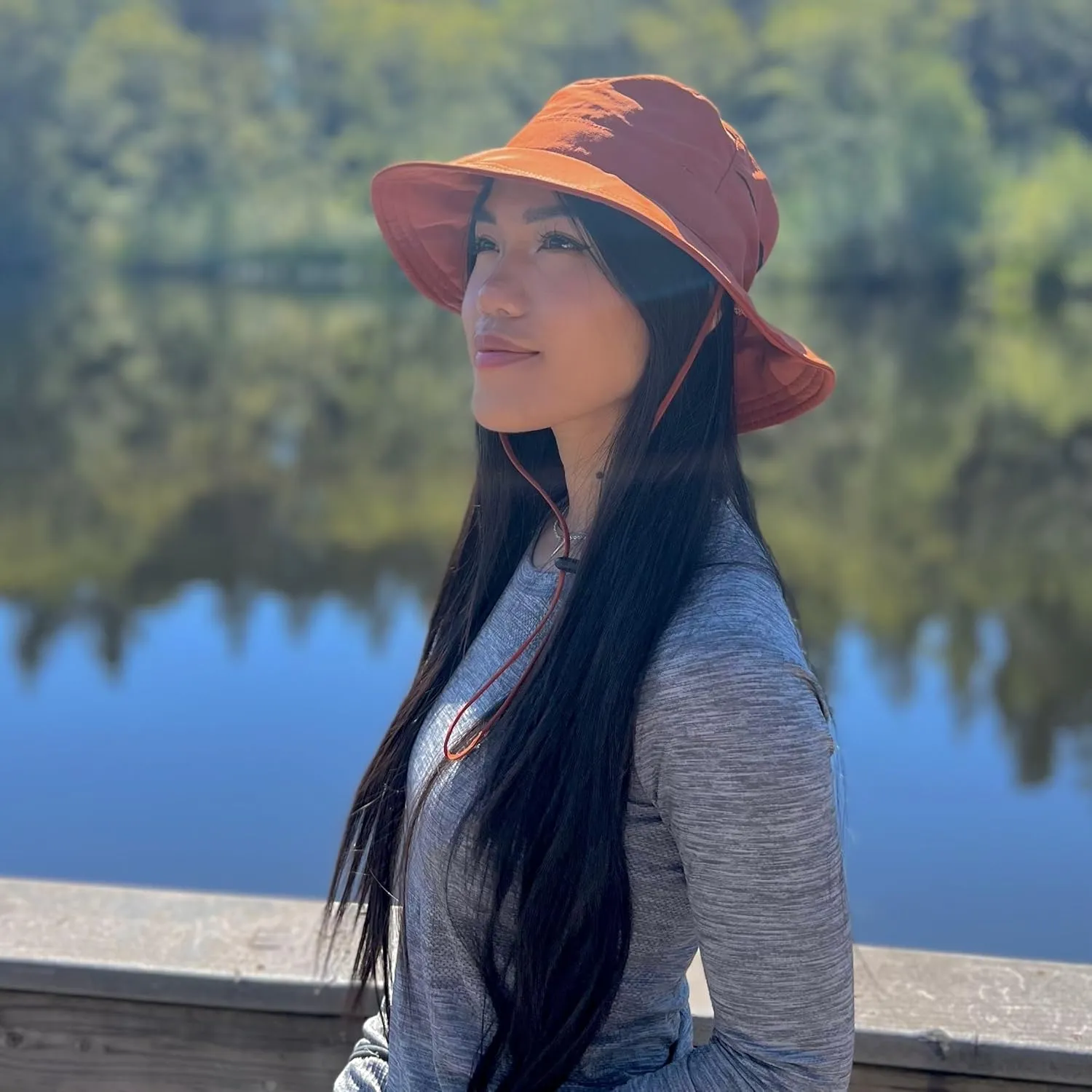 Gunnison Wider Brim Bucket Hat - Quick-Dry Fabric, Hidden Mesh for Ventilation, UV Protection UPF 50 , Unisex