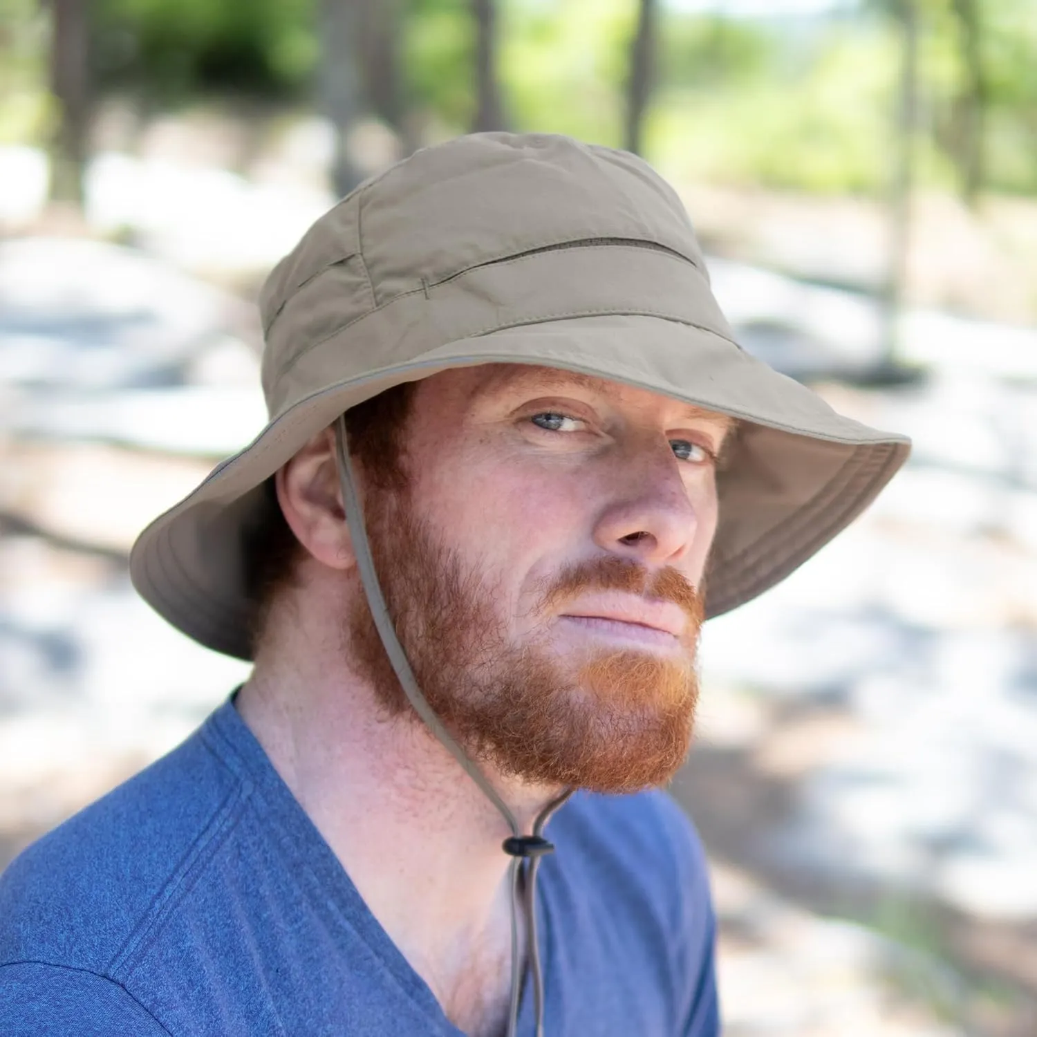 Gunnison Wider Brim Bucket Hat - Quick-Dry Fabric, Hidden Mesh for Ventilation, UV Protection UPF 50 , Unisex
