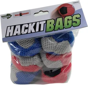 Hacky Sacks 6 Pk. Hand Woven Hacky Sacks Next Generation Cornhole Game, Also Used for Hand Juggling, & Foot volley's.