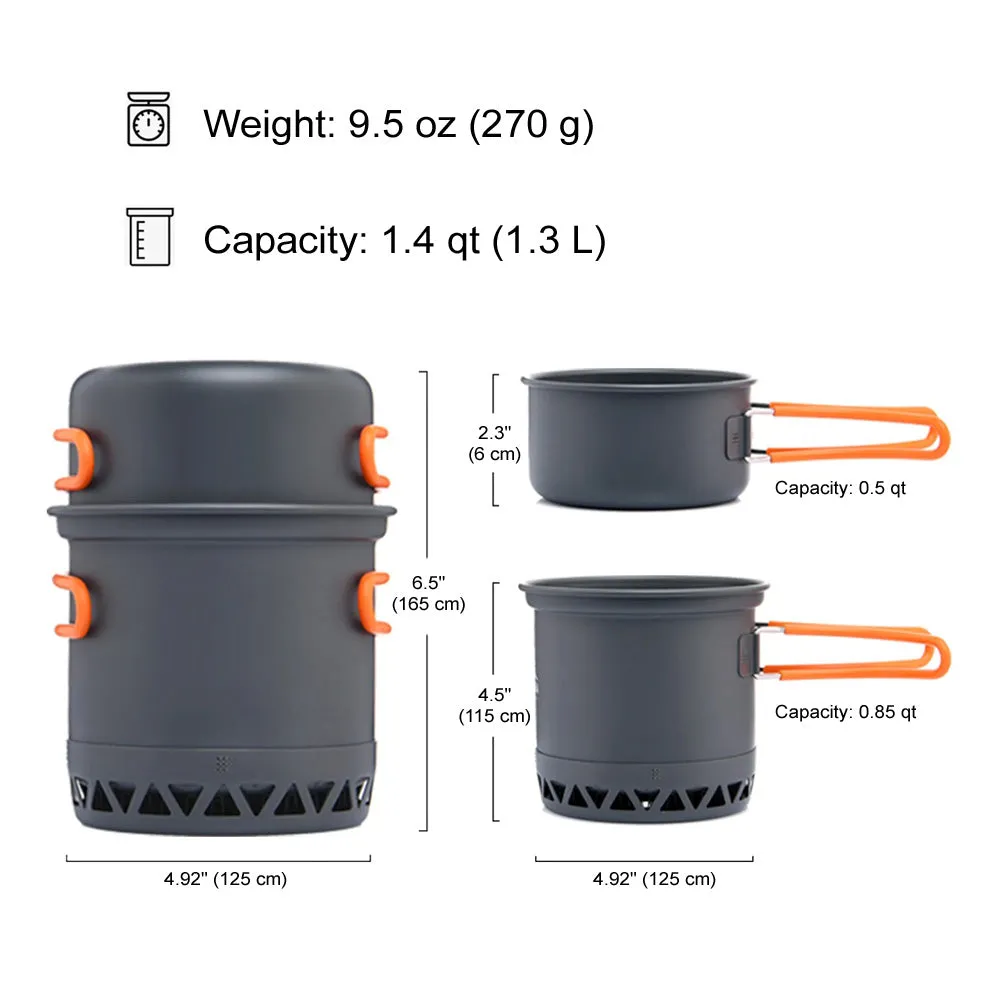 Heat Exchange Pot Set