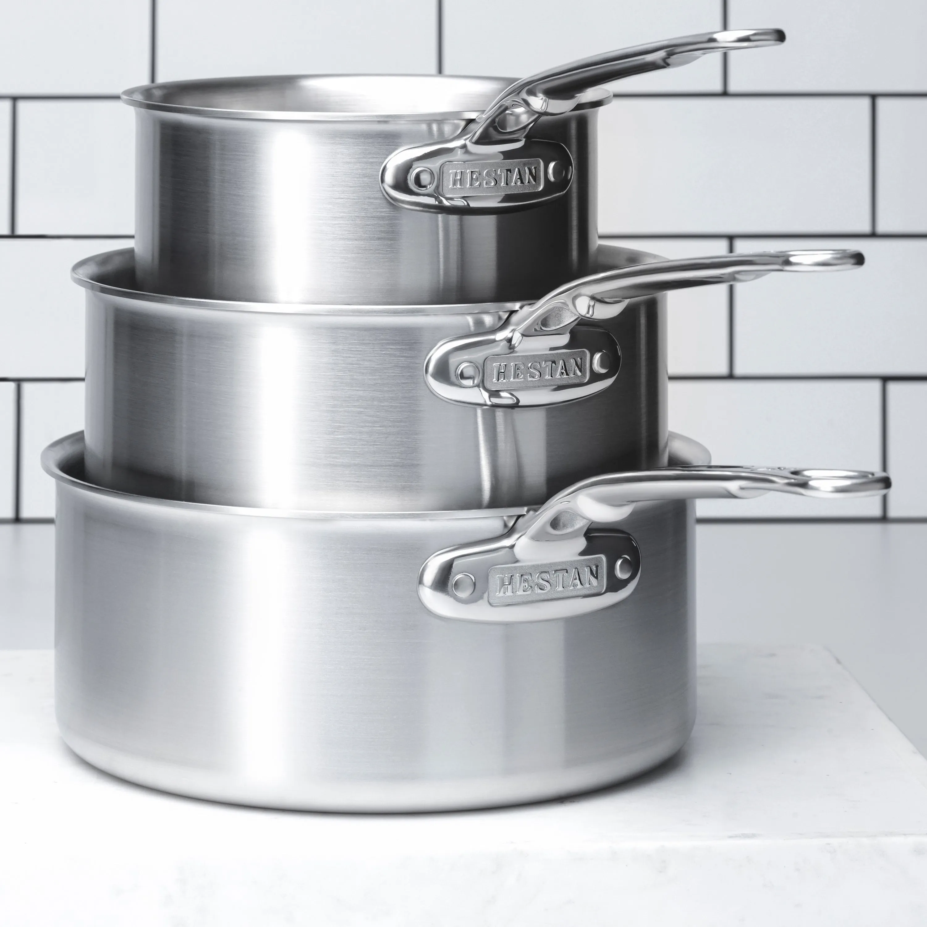 Hestan Thomas Keller Insignia 1.5-quart Stainless Steel Open Sauce Pot