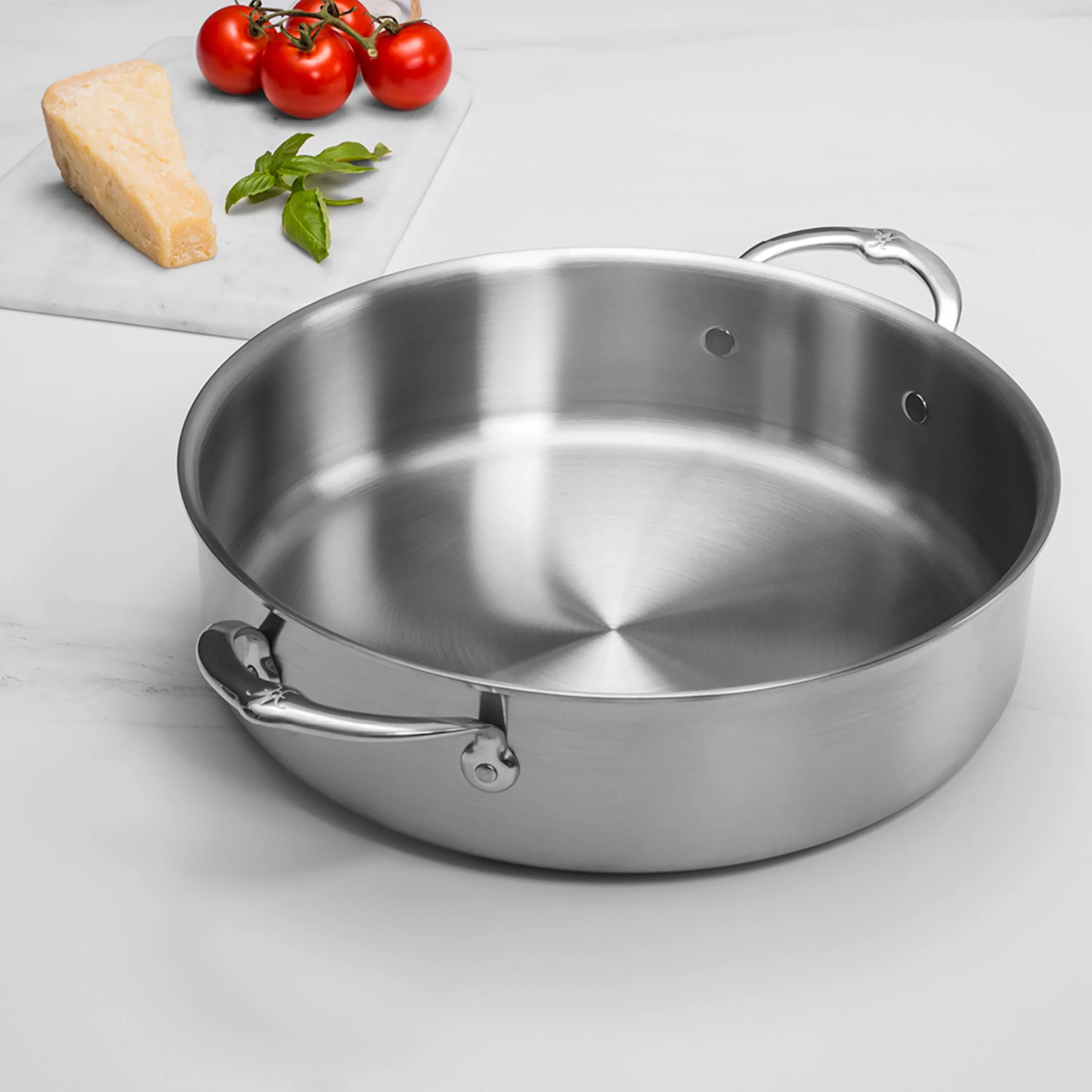 Hestan Thomas Keller Insignia 6-quart Stainless Steel Open Rondeau