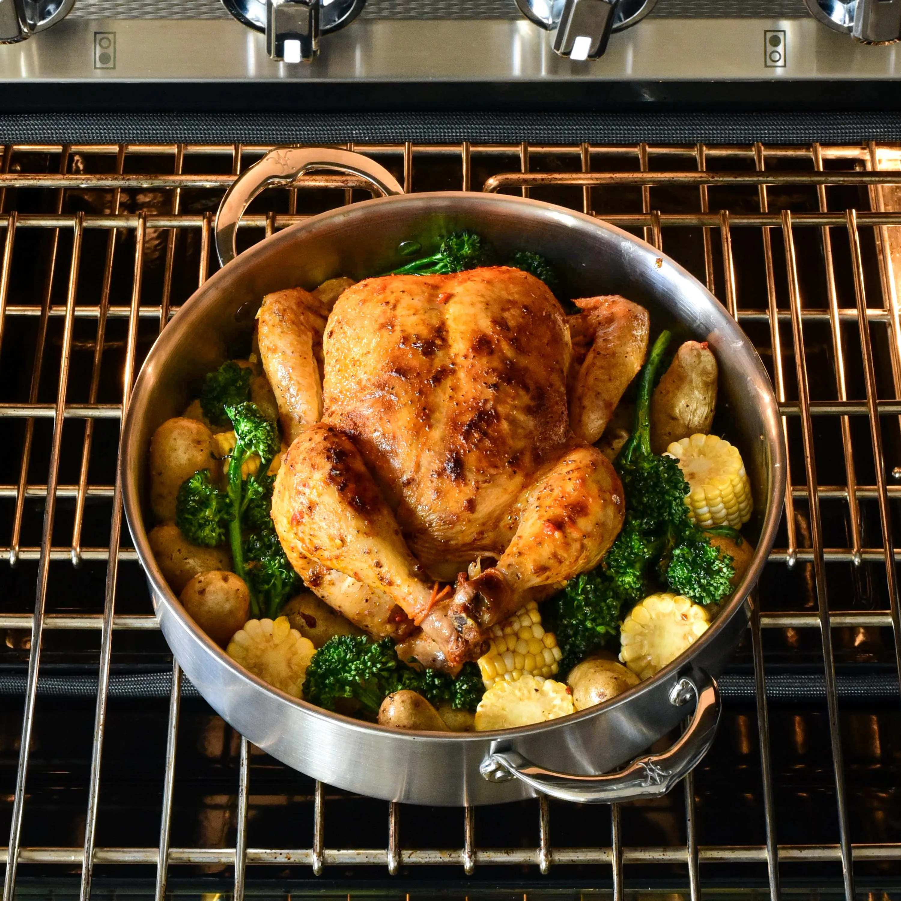Hestan Thomas Keller Insignia 6-quart Stainless Steel Open Rondeau