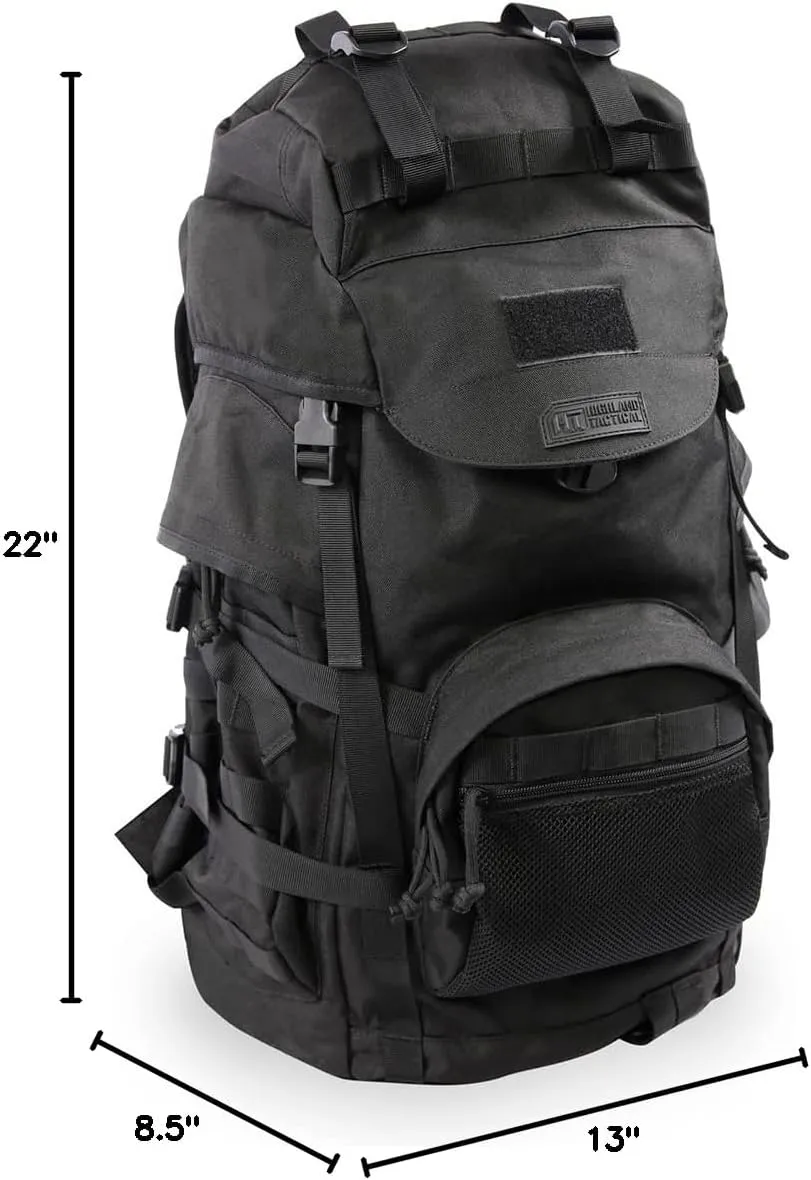 HIGHLAND TACTICAL Men's Spectro, Black, One_Size