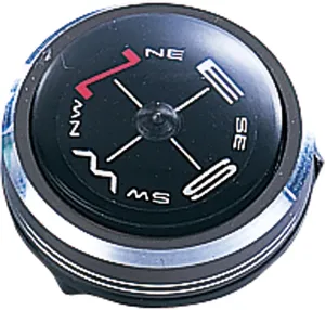 HIGHMOUNT 11216 HM Wrist Compass Metallic Gray