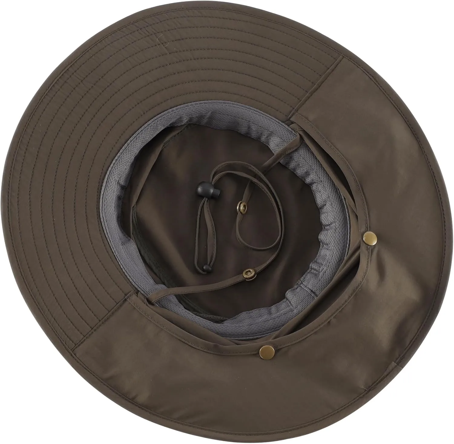 Home Prefer UPF 50  Sun Hats for Men Women Wide Brim Fishing Hat with Neck Flap Summer Safari UV Protection Bucket Hat