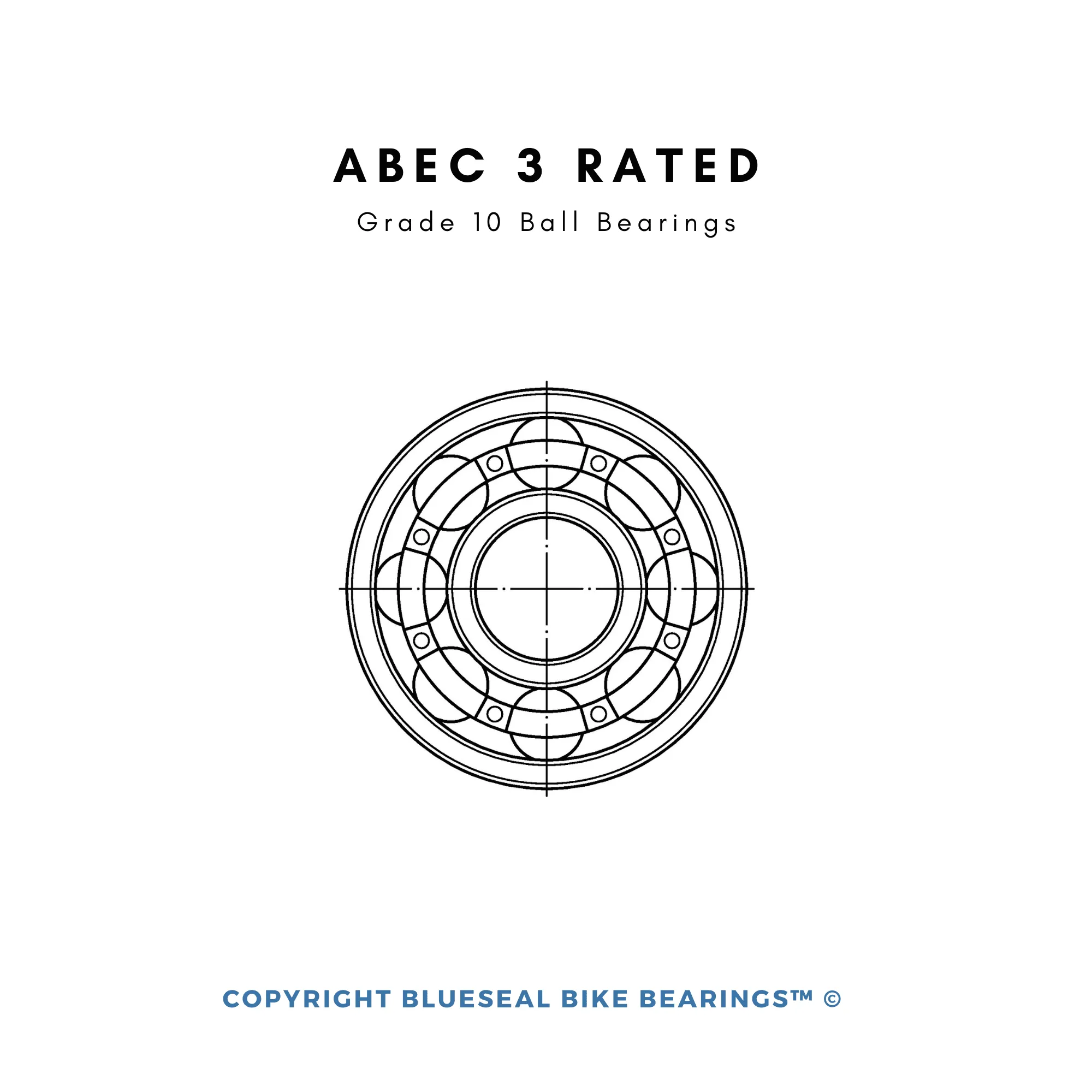 Hope RS4 Hub Bearing Kit | Blueseal Bike Bearings™