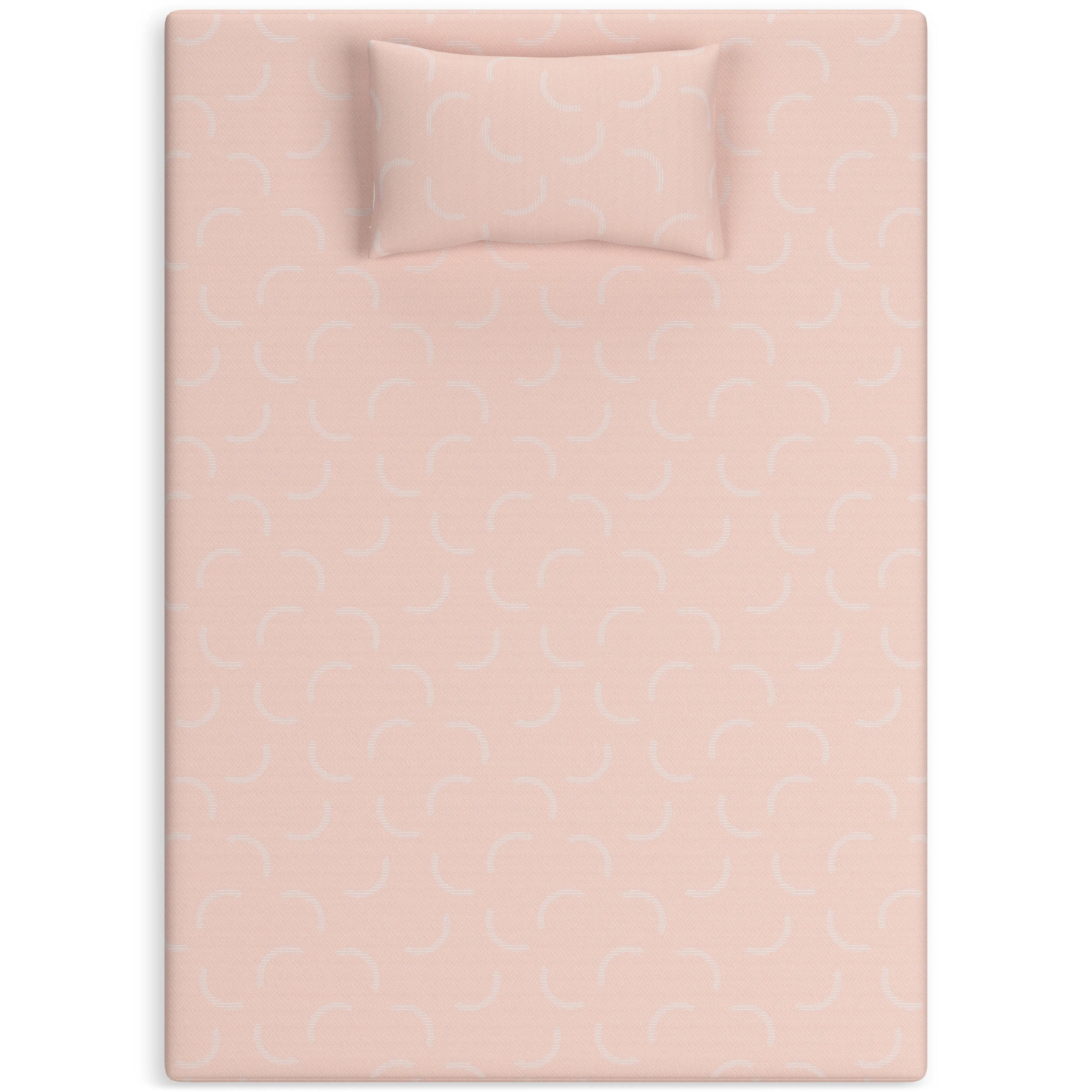 iKidz Coral Full Mattress and Pillow