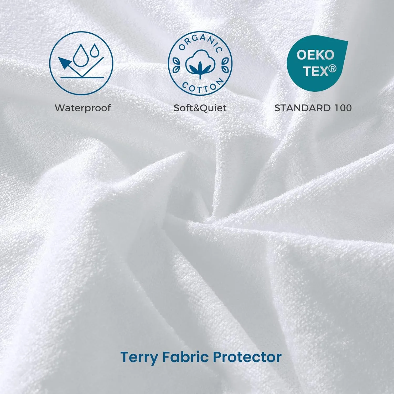 Inofia Queen Mattress 12 inch - Hybrid Queen Size Mattresses Cool Bed with Waterproof Mattress Protector Included, Medium Firm Feel, Motion Isolation, 101 Nights Trial