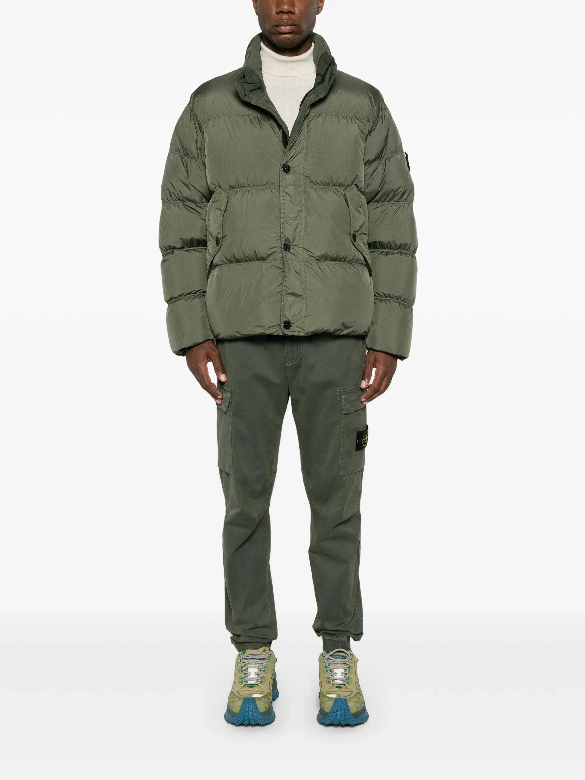 jacket Global delivery puffer Free international delivery compass-badge