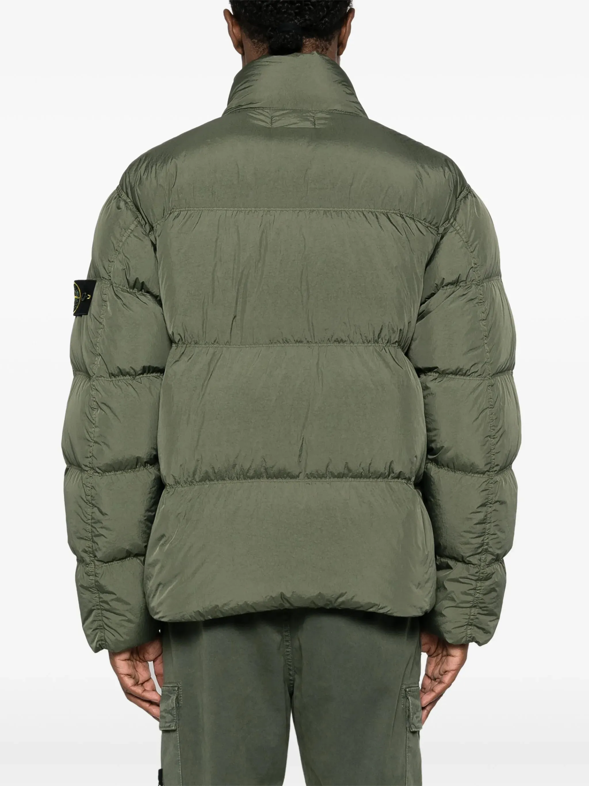 jacket Global delivery puffer Free international delivery compass-badge
