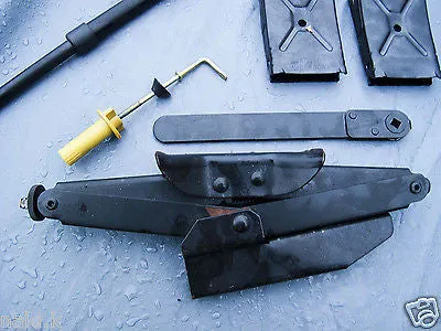 Jaguar X300 X308 Emergency Wheel Change Tool kit and Tool Chocks