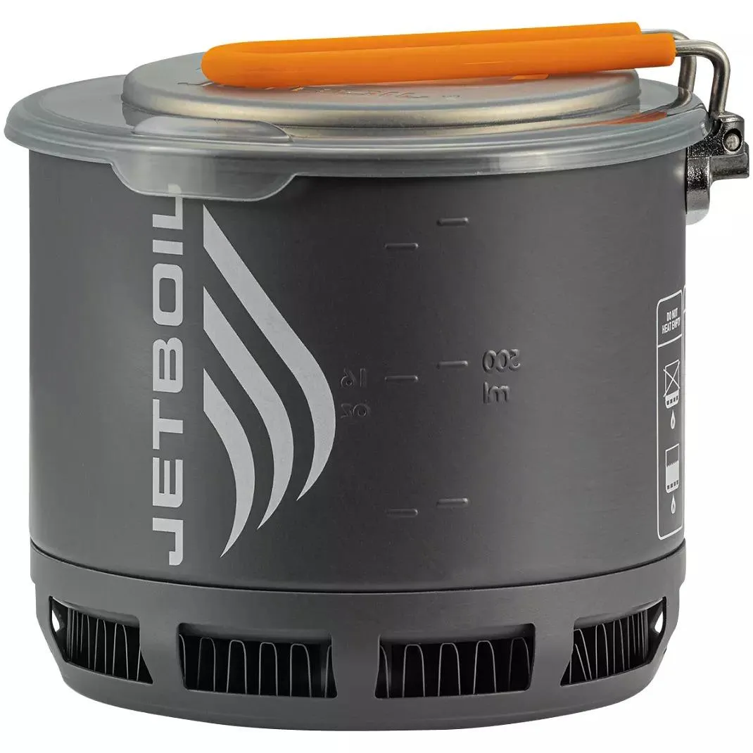 Jetboil Stash Ultralight Camping & Backpacking Stove Cooking System - Grey