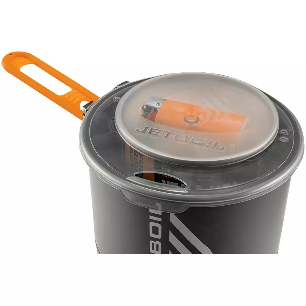 Jetboil Stash Ultralight Camping & Backpacking Stove Cooking System - Grey