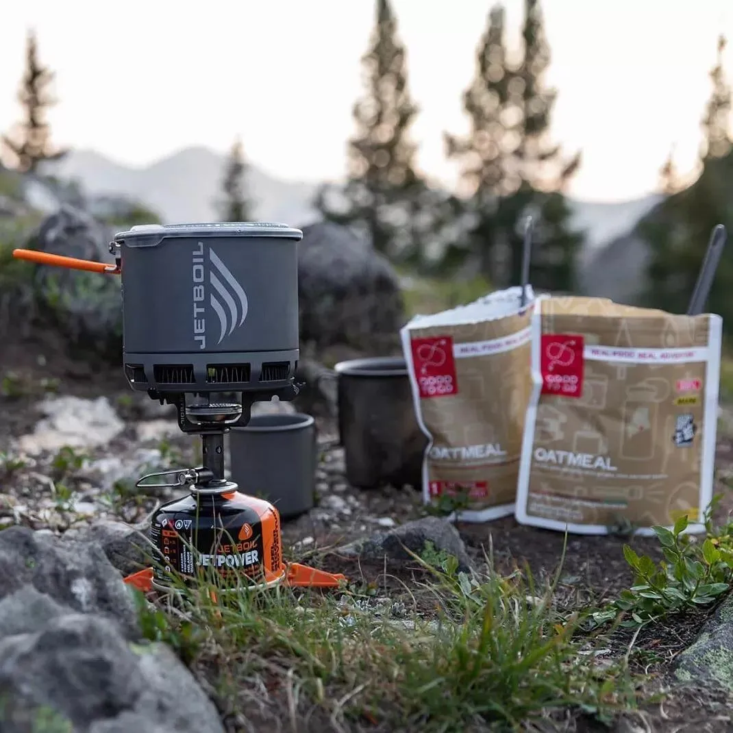 Jetboil Stash Ultralight Camping & Backpacking Stove Cooking System - Grey