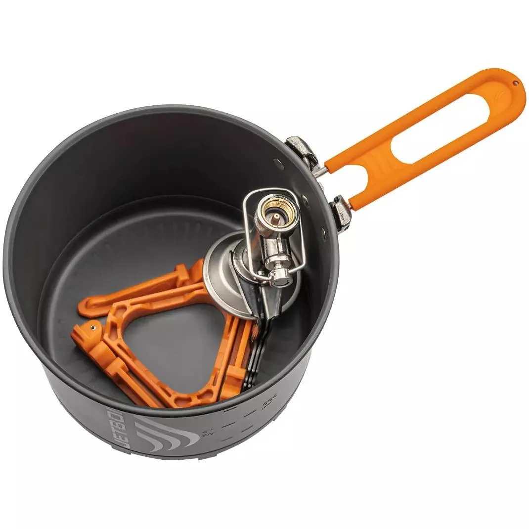 Jetboil Stash Ultralight Camping & Backpacking Stove Cooking System - Grey