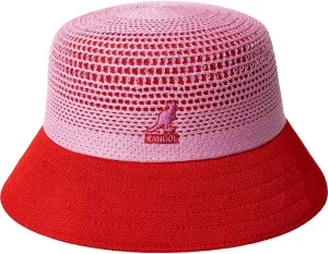 Kangol Double Mesh Lahinch - Warm Grey/Black/XL Bucket Hat