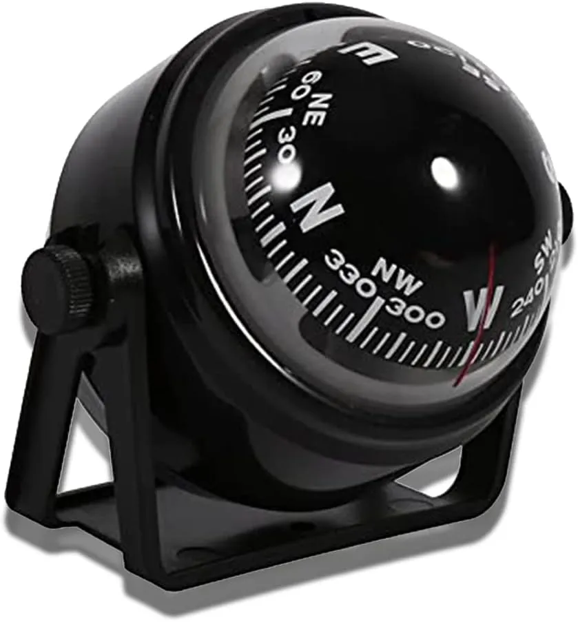 Keenso Waterproof Sea Marine Bracket Mount Voyager Hiking and Camping Fits Boat Caravan Truck