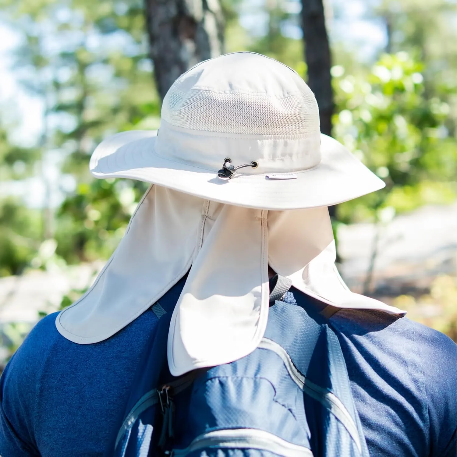 Keya Boonie Hat Sun Protection, Wide Brim with Face Cover & Neck Flap, Packable Bucket Sun Hat, Fishing Hats