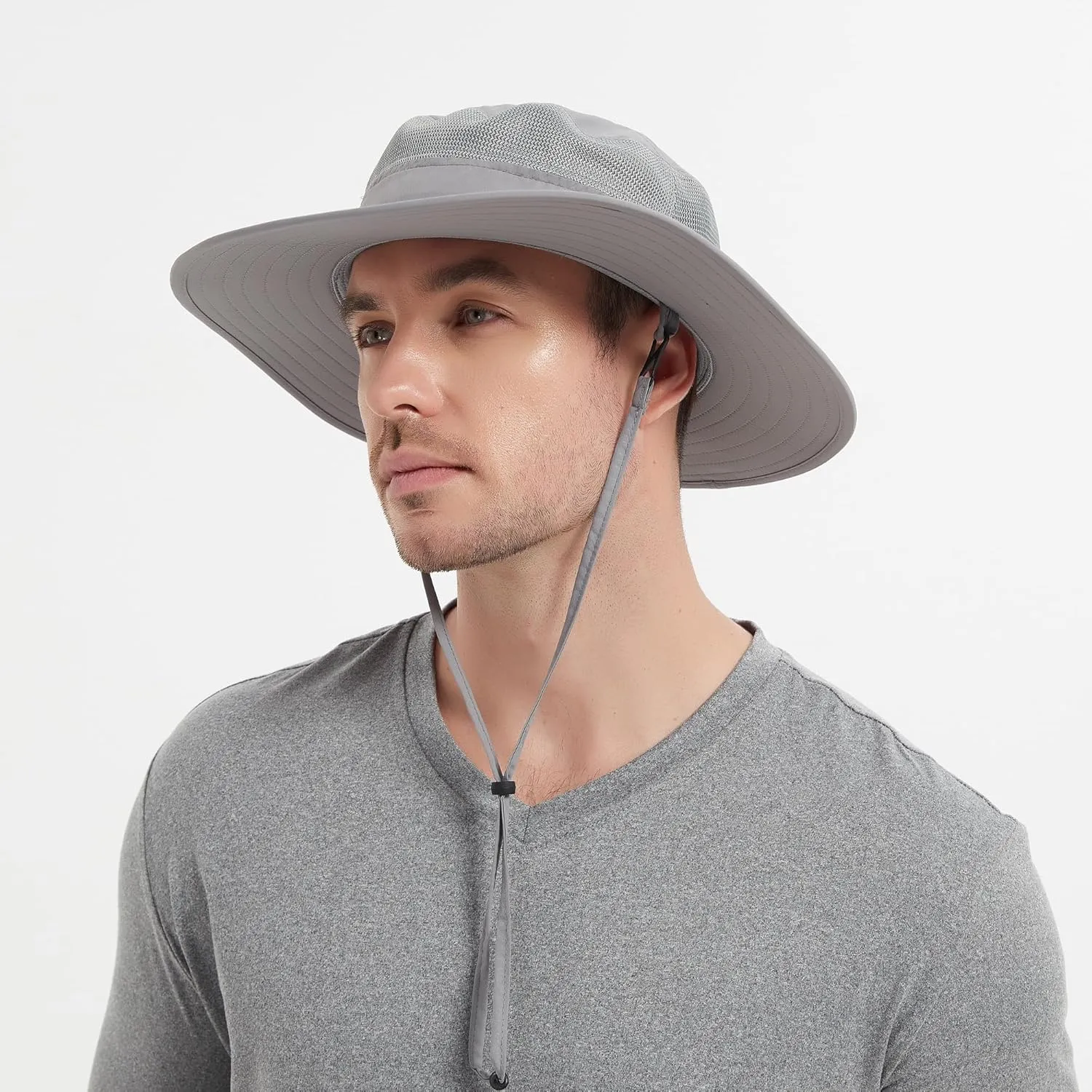 Keya Boonie Hat Sun Protection, Wide Brim with Face Cover & Neck Flap, Packable Bucket Sun Hat, Fishing Hats