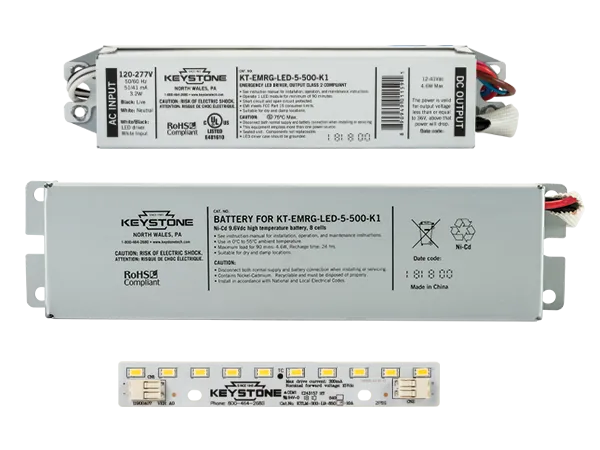Keystone KT-EMRG-LED-5C-500-K1 - Emergency Driver - T20 Compliant