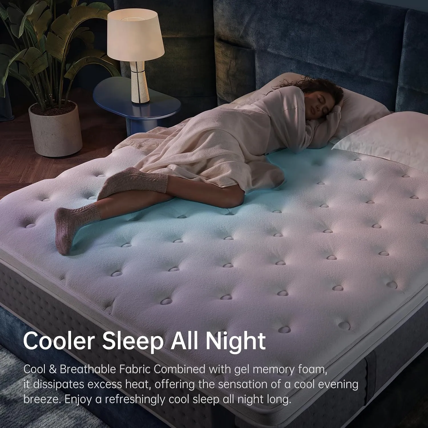 King Mattress 12 Inch,Medium Firm Hybrid with Memory Foam& Individually Wrapped Pocket Coils for Support,CertiPUR-US Certified,Fiberglass-Free