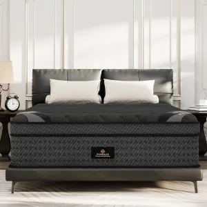 King Size Mattress, 16 Inch Deluxe Hybrid King Mattress in a Box, Medium Firm Mattresses with Gel Memory Foam & Pocket Springs, Pressure Relief, Cooling, Extra Edge Support [Upgraded Support]