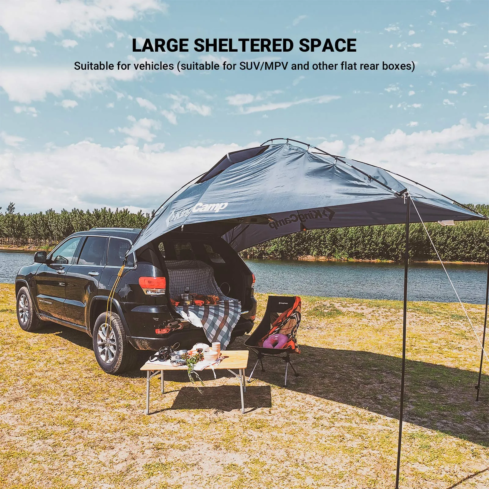 KingCamp COMPASS SUV Awning Sun Shelter Tent