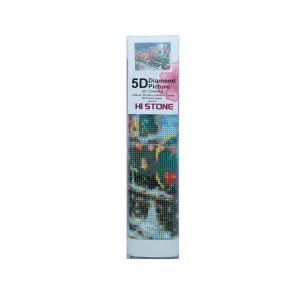 Kit dibujo diamante Noel tren