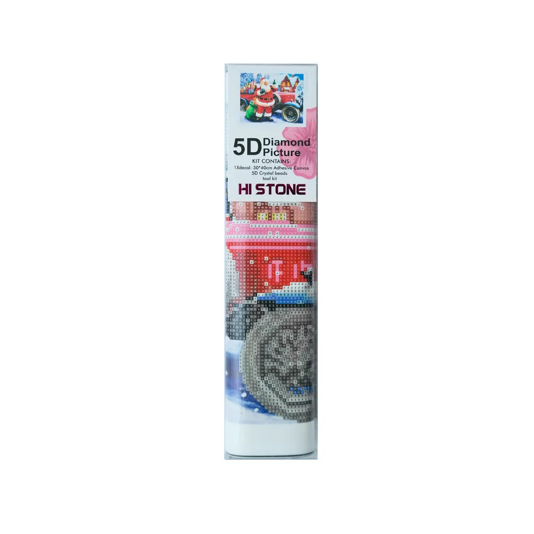 Kit dibujo Noel carro