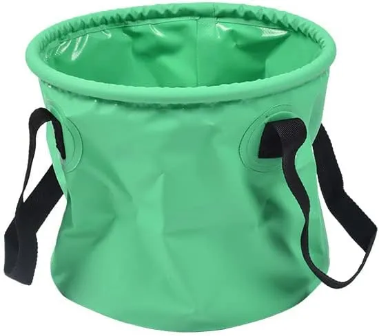 Large Outdoor Camping Folding Bucket Washing Collapsible Water 10L/20L/30L (Blue,10L)