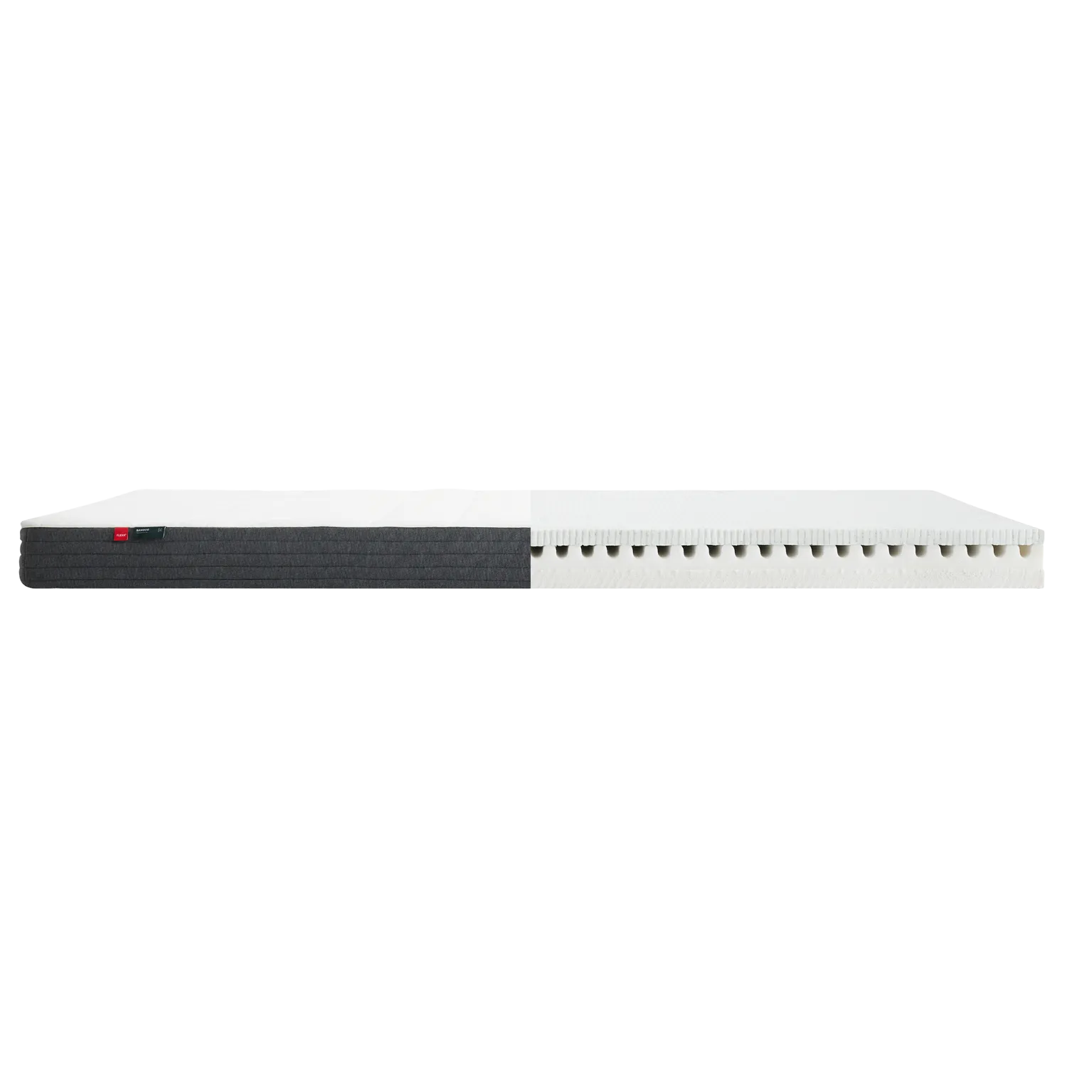 Latex/Foam Mattress, 190X140 Bamboo Cover