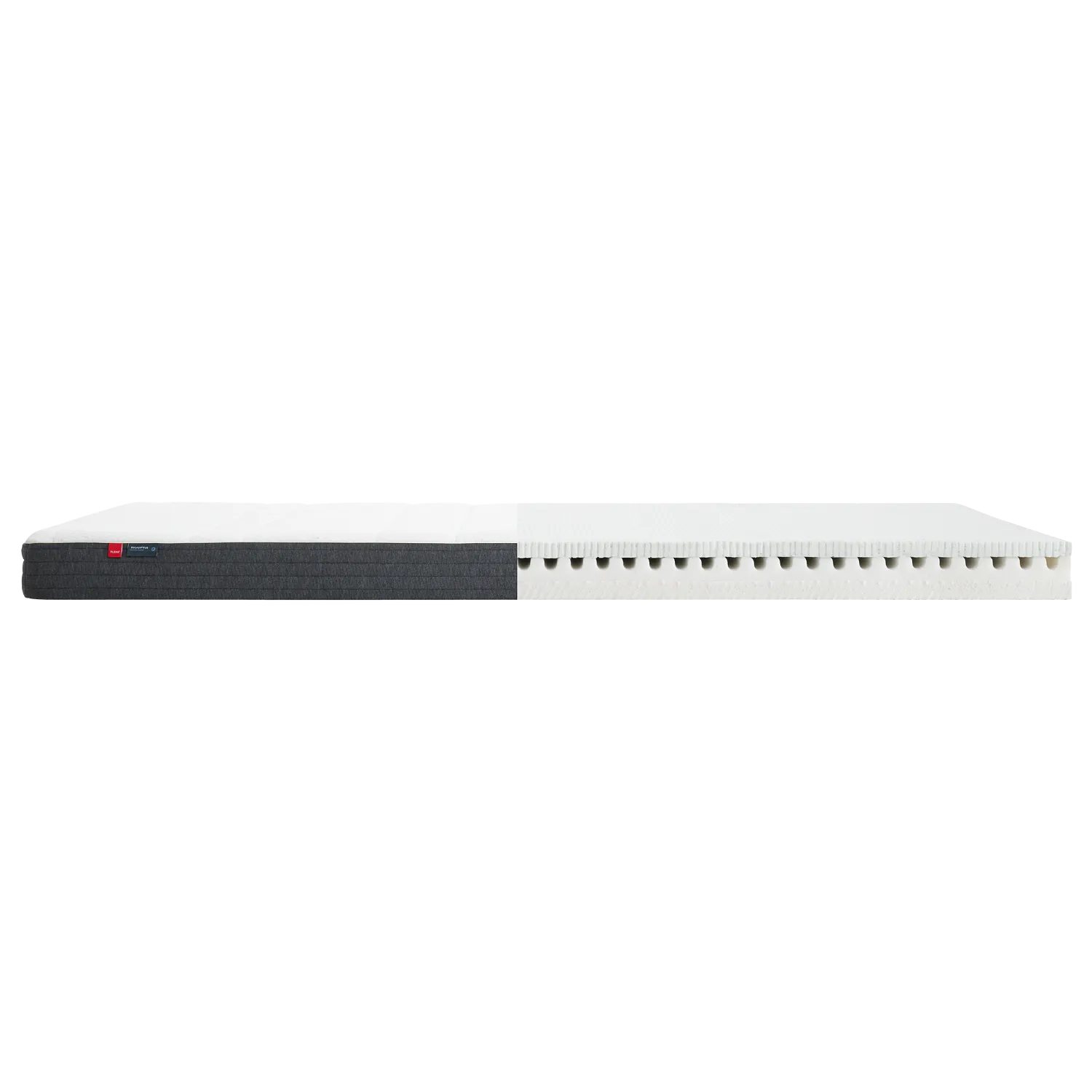 Latex/Foam Mattress, 190X140 Eucalyptus Cover