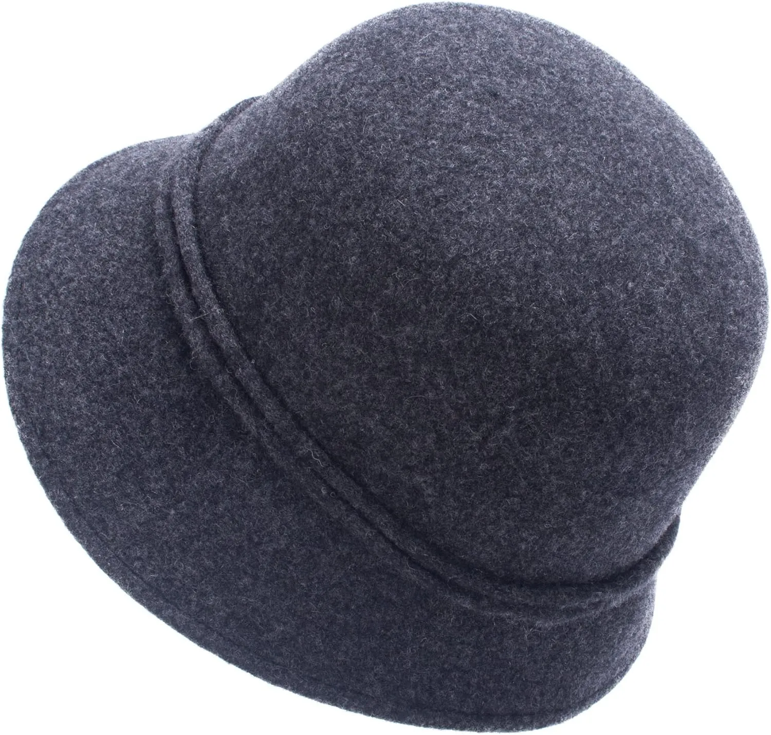 Lawliet Womens Retro Collapsible Soft Knit Wool Cloche Hat Bucket Flower A466