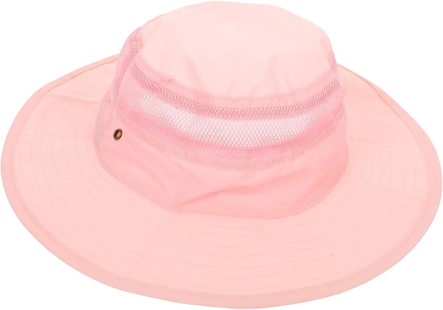 LIFKOME 3pcs Seaside Sun Hat for Boys and Girls Mesh Bucket Hat Sun Protection Unisex and Comfortable for Outdoor Pink