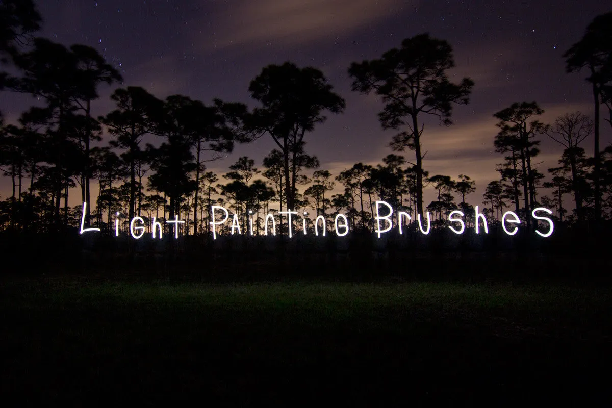 Light Painting Brushes Starter Kit