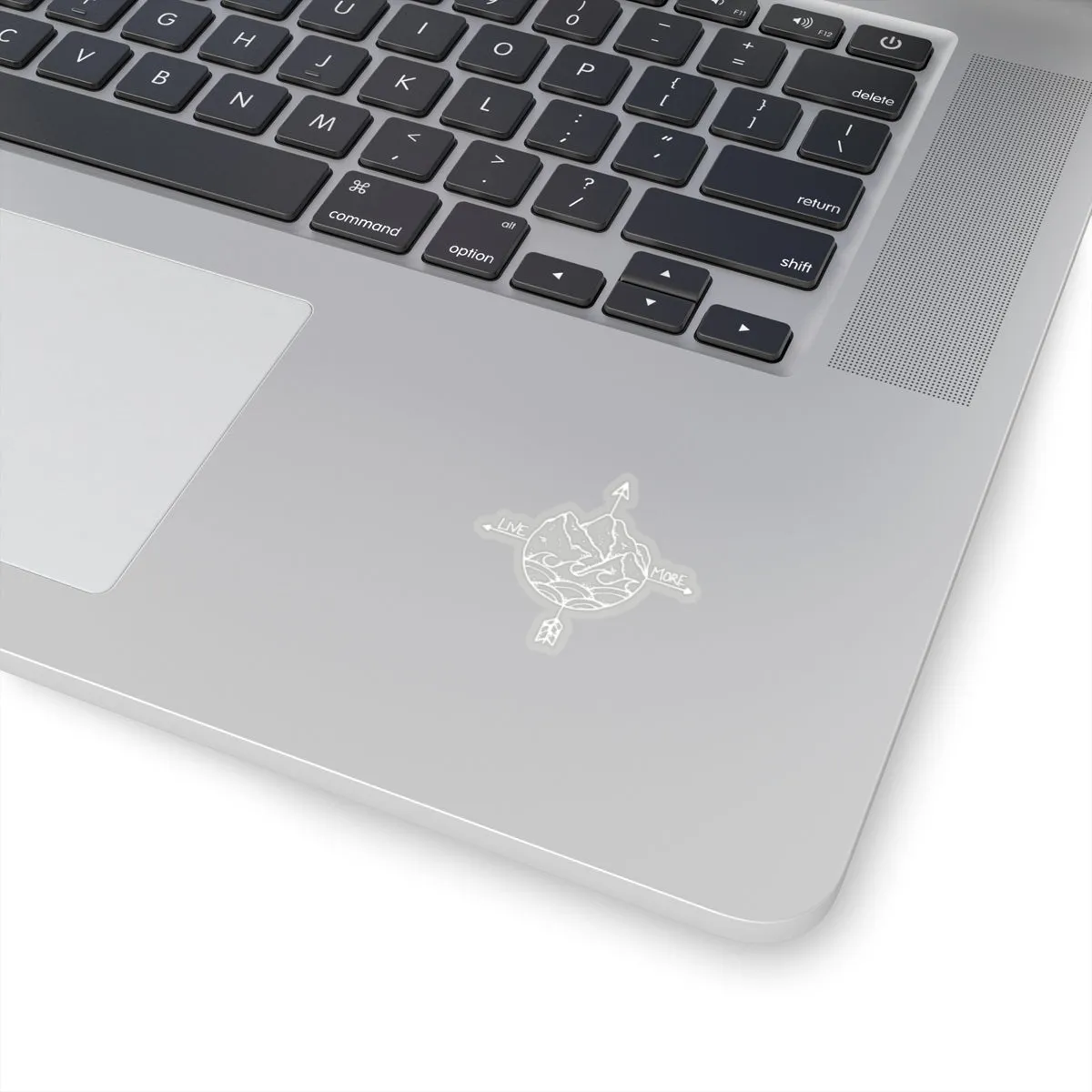 Live More Compass Stickers