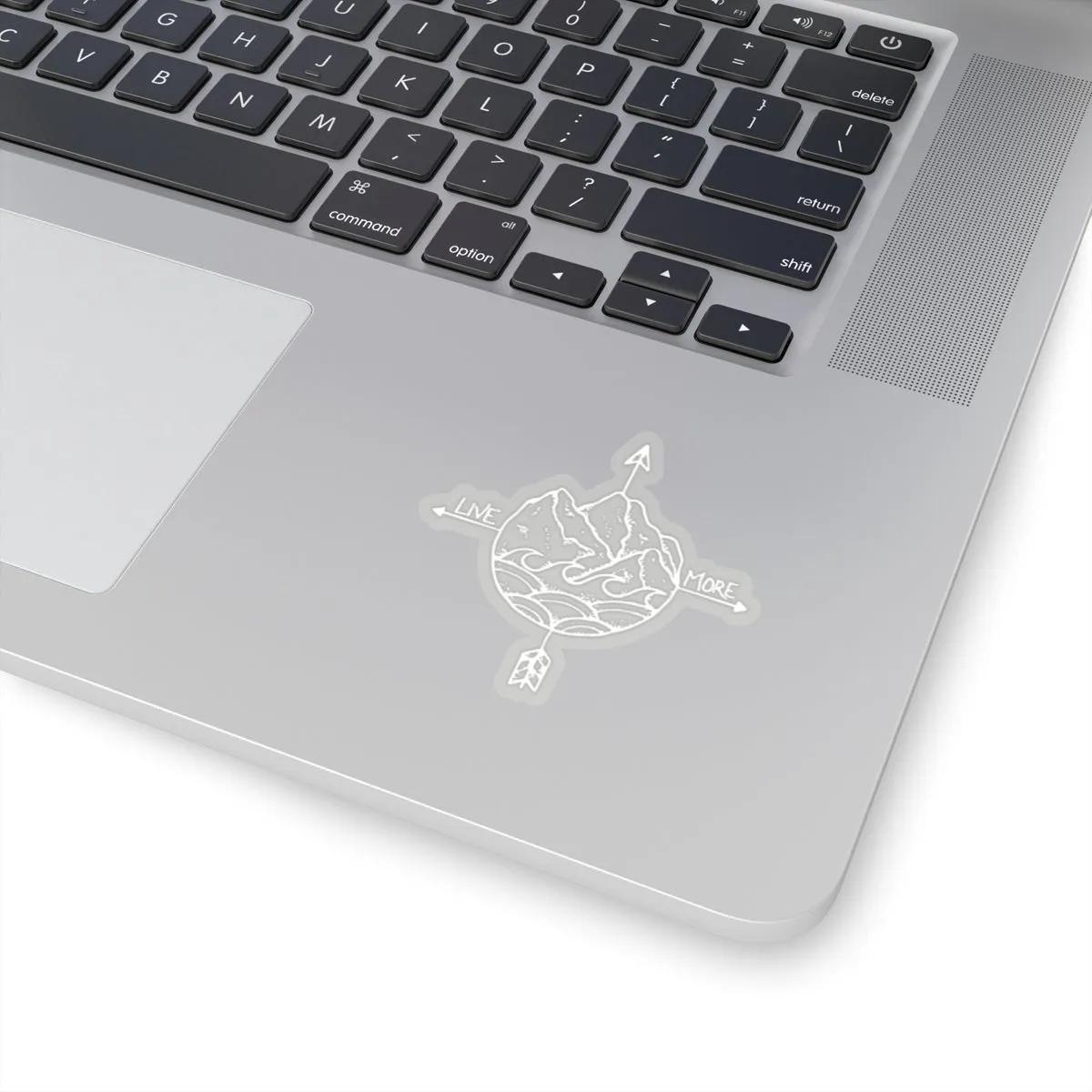 Live More Compass Stickers