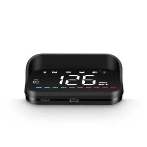 M23 Car HUD GPS Speedometer - Real - Time MPH Display, Compass Navigation & Overspeed Alarm - HD Screen, USB Plug - and - Play, Universal Fit for All Vehicles