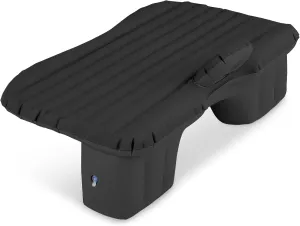 MADOG Inflatable Car Bed, Portable Foldable SUV Air Mattress for Home Car Travel Camping, Car Bed Backseat Load Up to 440 lbs, Black