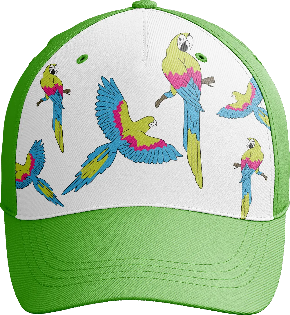 Majestic Macaw Trucker Cap