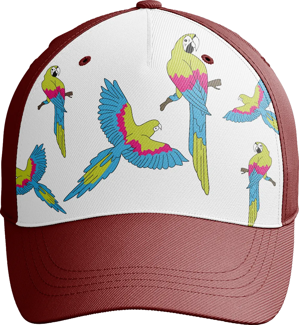 Majestic Macaw Trucker Cap