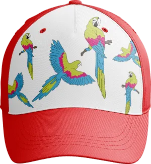 Majestic Macaw Trucker Cap