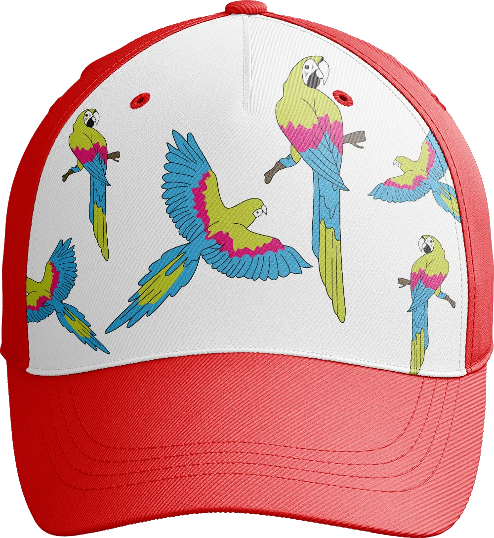Majestic Macaw Trucker Cap
