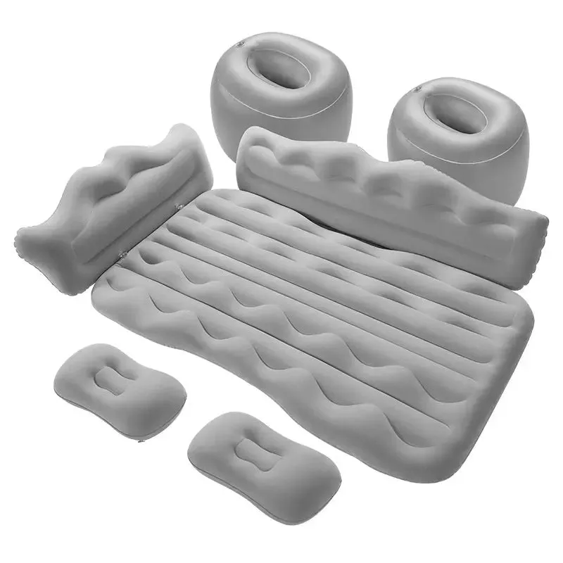 Malaki Trends Car Back Seat Inflatable Mattress – Travel Air Bed with Pump & Pillows for SUV & Camping