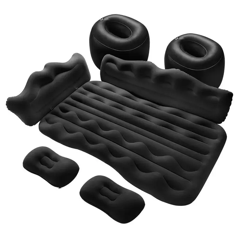 Malaki Trends Car Back Seat Inflatable Mattress – Travel Air Bed with Pump & Pillows for SUV & Camping